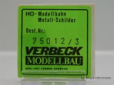Verbeck H0 Loknummer 75 012 NS