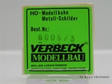 Verbeck H0 Direktionsschild "RBD Essen" NS