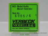 Verbeck H0 Direktionsschild "BD Essen" NS