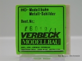 Verbeck H0 Direktionsschild "Rbd München" MS