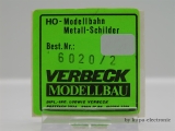 Verbeck H0 Direktionsschild "Rbd Münster" NS