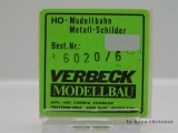 Verbeck H0 Direktionsschild "BD Münster" NS