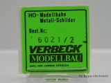 Verbeck H0 Direktionsschild "Rbd Nürnberg" NS