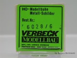 Verbeck H0 Direktionsschild "BD Stuttgart" NS