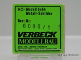 Verbeck H0 BW-Schild "Deutzerfeld" MS
