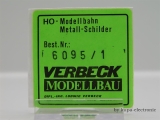 Verbeck H0 BW-Schild "Dortmund Bbf" MS