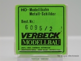 Verbeck H0 BW-Schild "Dortmund Bbf" NS