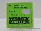 Verbeck H0 BW-Schild "Kirchweyhe" NS