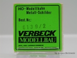 Verbeck H0 BW-Schild "Mönchen-Gladbach" NS