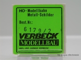 Verbeck H0 BW-Schild "Osnabrück Hbf" NS