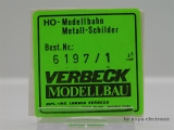 Verbeck H0 BW-Schild "Remscheid Lennep" MS