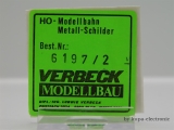 Verbeck H0 BW-Schild "Remscheid Lennep" NS