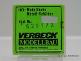 Verbeck H0 BW-Schild "Rheine" NS