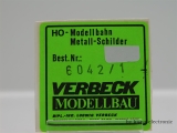 Verbeck H0 BW-Schild "Alzey" MS