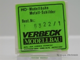 Verbeck H0 BW-Schild "Solingen Ohligs" MS