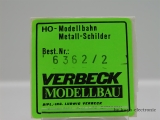 Verbeck H0 Gattungszeichen "Gt 34 15" NS