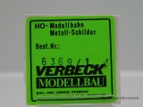 Verbeck H0 Gattungszeichen "Gt 55 17" MS