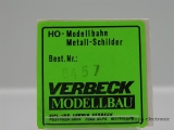 Verbeck H0 Begrenzungszeichen NS