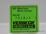 Verbeck H0 BW-Schild "Hagen Eck" MS