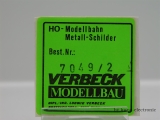 Verbeck H0 BW-Schild "Hagen Gbf" NS