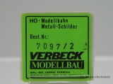 Verbeck H0 BW-Schild "Jünkerath" NS