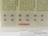 Fleischmann N 9553 DB-Logos für Reisezugwagen