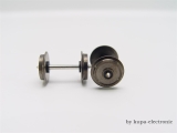 Fleischmann HO 6560 Wechselstrom-Tauschradsatz, 24 mm