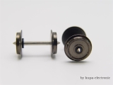 Fleischmann HO 534009 Radsatz einseitig iso. 25mm