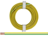 3-adriges Standart-Kabel 0,14 mm² gelb-weiß-grün