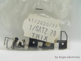 miniTrix 41 2026 99 Bühnengeländer schwarz m gelben Streifen