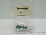 Sommerfeld H0 304 Isolator-Brücke (5 Stk)