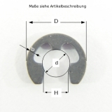 Märklin 60803 Sicherungsscheibe D = 6,9 mm