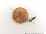 Märklin 78587 Blechschraube 2,2 mm x6,75 mm, brünniert