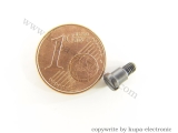 Märklin 75351 Zylinderkopfschraube m Ansatz M2,5 x 6,4 mm, brünniert