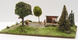 Diorama "Baden im Teich"