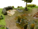 Diorama "Baden im Teich"