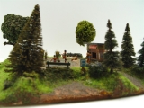 Diorama "Baden im Teich"