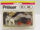 Preiser 486 Droschke geschlossen