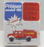 Preiser 3.0644 "Zirkus Krone" Zirkus-Feuerwehr (Bausatz)