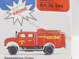 Preiser 3.0644 "Zirkus Krone" Zirkus-Feuerwehr (Bausatz)