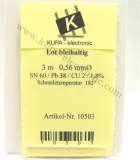 Lot bleihaltig, 0,5 mm Ø SN60 / PB40