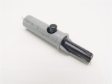 Hirschmann Abgreifklemme 4 mm schwarz