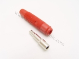 Hirschmann Buchse 4 mm isoliert, rot