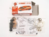 3D Modell-Bausatz 1:87 Lamborghini LP700