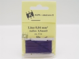 Micro-Kabel 0,04 mm², d=0,5 mm, lila 4 m