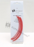 Schrumpfschlauch 1,2 mm rot