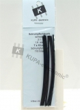 Schrumpfschlauch 1,6 mm schwarz
