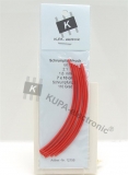 Schrumpfschlauch 1,6 mm rot