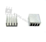 Kühlkörper 9 x 9 x 5 mm Alu