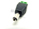 Hohlstecker mit Schraubanschluss, 5,5 mm, 12VDC